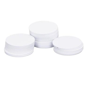 Imagem de Etiquetas Adesivas NFC, 50 Etiquetas Redondas NFC, Cartão Redondo Ntag 215 Com 25 Mm de Diâmetro à Prova d'água Adequado para Cartões de Identificação de Jogos Pessoal, Etiqueta