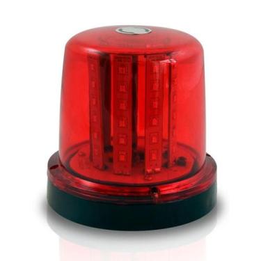 Imagem de Giroflex Giroled Autopoli 24V Parafuso Led Vermelho - Autopoli / Iluct