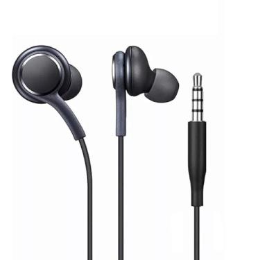 Imagem de PONTO DO NERD, Fones de Ouvido com Fio Premium, P2, À Prova de Suor, Microfone Embutido, Compatível com Samsung, entre outros