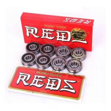 Imagem de Rolamento Skate Red Bones Super Alta Rotação e Precisão original