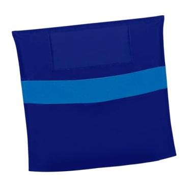 Imagem de WeiLaiKeQi Bolsos para cadeiras para sala de aula, organizador de materiais escolares com encosto de cadeira, bolsos para assentos domésticos, bolsa para cadeira, Azul Escuro