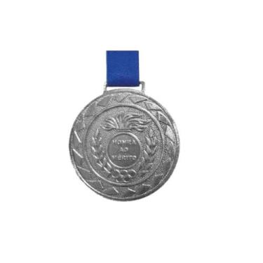 Imagem de Medalha crespar m50 prata