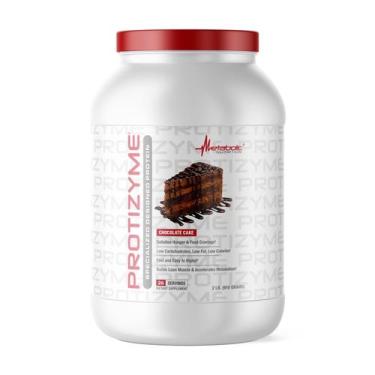 Imagem de Proteína de soro de leite em pó Metabolic Nutrition Protizyme Chocolat