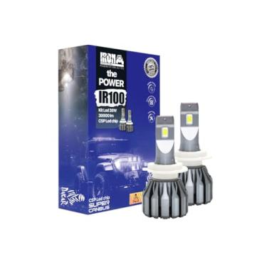 Imagem de Kit Ultra LED Automotivo com Canbus, 30000 Lúmens, 6500k, Luz Branca (H7)