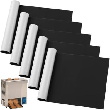 Imagem de Teenyyou Pacote com 5 folhas de liberação de PTFE de 83 x 30 cm, antiaderente, forro de PTFE compatível com Antunes Roundup VCT 25, 50, 1000, 2000, torradeira substitui 7001167, 7000250 para pão