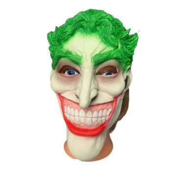 Imagem de Fantasia Máscara Palhaço Joker De Látex Festa Carnaval