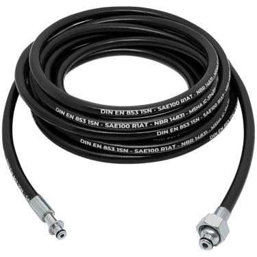 Imagem de Mangueira Trama Aço Lavadora Karcher HD585 K330 K3.98 K3.95 12 metros