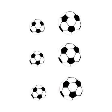 Imagem de Topper De Cupcake De Futebol Menino, Boneco Jogador De Campo De Futebo