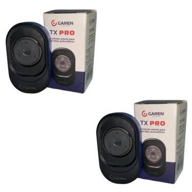 Imagem de Kit 2x controle transmissor para portões tx pro azul garen