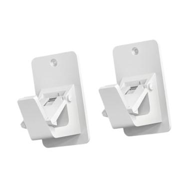 Imagem de AFXGUSD 2 Suportes Portáteis para Varão de Cortina, Ideais para Apartamentos, Casas E Hotéis.