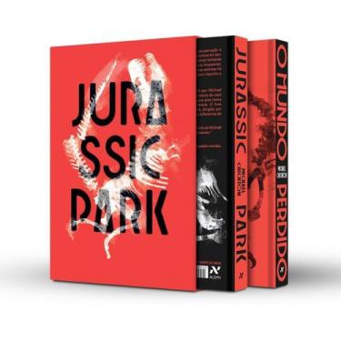 Imagem de Livro - Box Jurassic Park - Edição capa dura - Editora Aleph