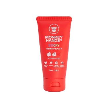 Imagem de MONKEY HANDS MonkeyHands Gel Grip Pole Dance, Calistenia, Anéis, Parkour, Ginástica, Padel, Tênis e Mais - Alto Desempenho - Adequado para a pele, Vegano (Adesivo, 50 ml)