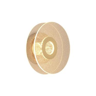 Imagem de Arandela Sindora QB05147 Led Dourada Bivolt, Dourado