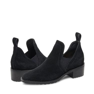 Imagem de Blondo Bota feminina Sandra impermeável no tornozelo, Camurça preta, 37