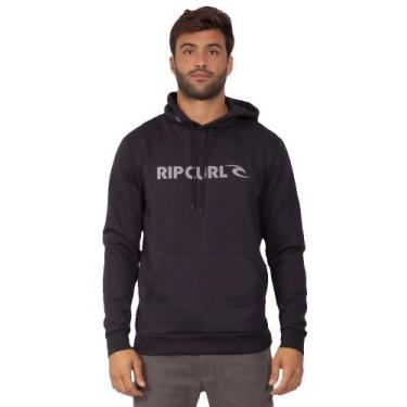 Imagem de Moletom Rip Curl Brand Blade, Preto, M