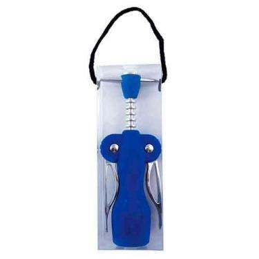 Imagem de Abridor De Vinho Saca Rolhas Inox Yangzi Premium, Azul