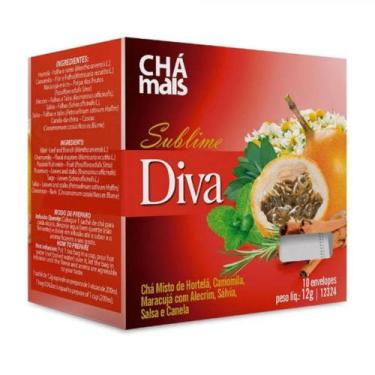 Imagem de Cha sublime diva - 10 saches - Cha Mais - Chá Mais