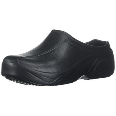 Imagem de M&M Scrubs - Sapatos femininos leves para enfermeiros/tamancos para amamentação, Preto, 6