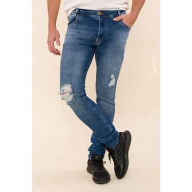 Imagem de Calça Jeans Skinny - Jeans Médio-Masculino