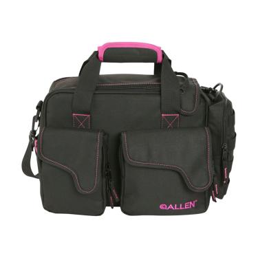 Imagem de Allen Company Bolsa de tiro compacta para mulheres, esta bolsa vem em preto/rosa, One Size