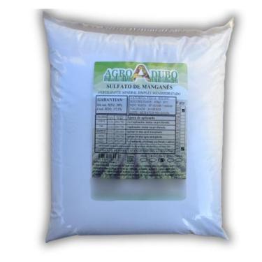 Imagem de Fertilizante Sulfato De Manganês 5kg Adubo Ferti Hidroponia - AGROADUB