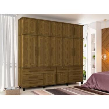 Imagem de Roupeiro / Guarda / Armário Diama Corrediças Telescópicas Puxadores Am