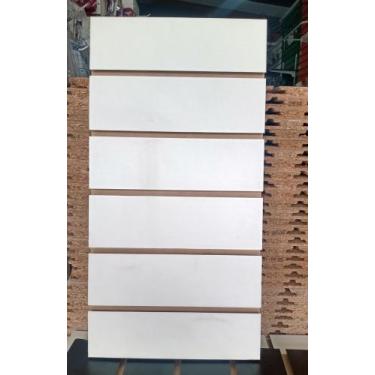 Imagem de Painel  Canaletado 60X20 Branco - LOJA & CIA ATACADO