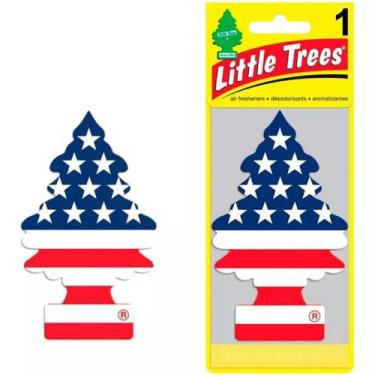 Imagem de Cheirinho Para Carro Pinheiro Arvore Pinheirinho Little Trees Bandeira