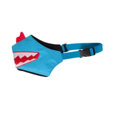 Imagem de Fenteer Focinho para cachorro, focinho de estimação, macio, antilatidos, acessórios fofos, à prova d'água, ajustável, capa de boca de cachorro para cães,