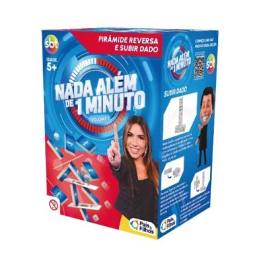 Imagem de Jogo Nada Além de 1 minuto Pirâmide Reversa e Subir Dado - Pais e Filh
