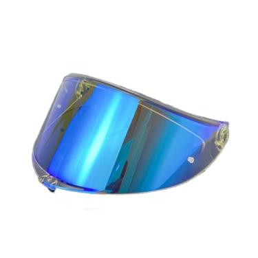 Imagem de BSTOP Protetor K6 para capacete AGV K6S Viseira de rosto inteiro adequado anti-UV Casco Moto acessórios de substituição (Revo Clear Blue-dia e noite)