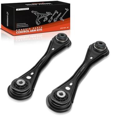 Imagem de A-Premium Kit de braço de controle adequado para Chevy Blazer 2019-2023 Traverse Buick Enclave Cadillac XT5 XT6 GMC Acadia Braço de controle, traseira esquerda e direita inferior, um conjunto de 2