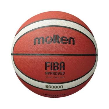 Imagem de Bola De Basquete Oficial Molten BG3800 PU Para Treinamento E Competiçã