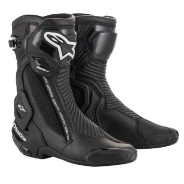 Imagem de Bota Moto Alpinestars Smx Plus V2 Preta Esportiva Speed, 42 BR - 44 EU