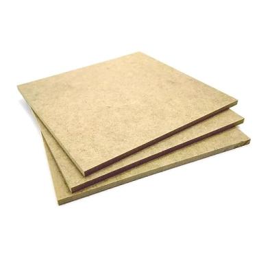 Imagem de Kit 5 Placa Chapa MDF Cru 6mm 50x50 cm Quadro Artesanato