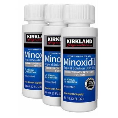 Imagem de Minoxidil-Original-Kirkland 3 Unidades Nova Embalagem