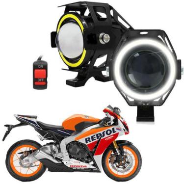 Imagem de Par Farol de Milha para Moto CBR1000F 1991 1992 1993 1994 1995 1996 An