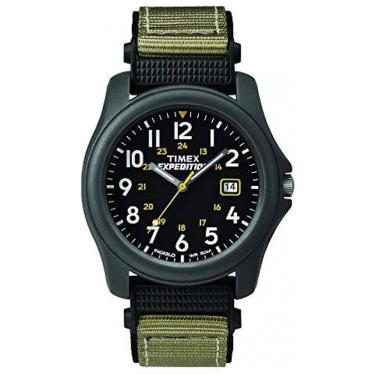 Imagem de Relógio Masculino Analógico com Pulseira de Nylon, Timex T42571, Verde
