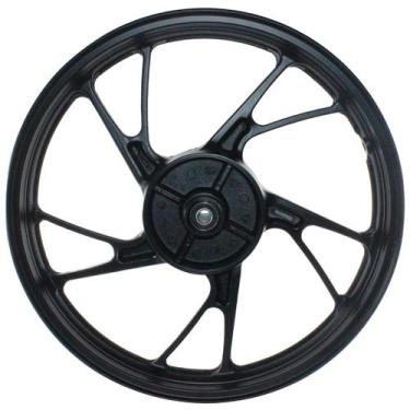 Imagem de Roda traseira de alumínio liga leve CG150 CG160 Fan Titan Start com ro