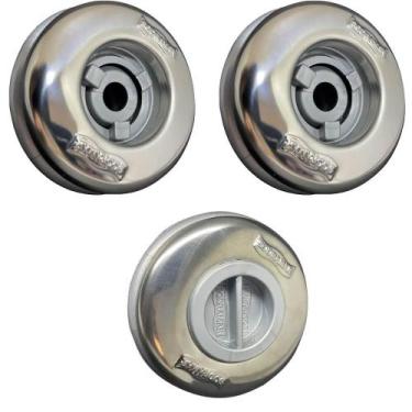 Imagem de Kit Dispositivo 2 Retorno 1 Aspiração Inox Sodramar - Vinil