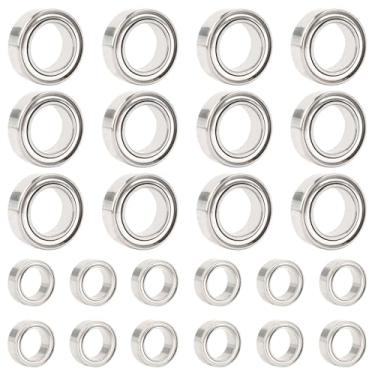 Imagem de GDOOL for H16BM RC Car Ball Bearing Set(R1810 & R168Z) Accessory Replacement Spare Parts for 1/16 H16BM H16GT H16DR JC16EP and 1/14 H14BM 14210 JC14EP HP474 HP141S Trucks