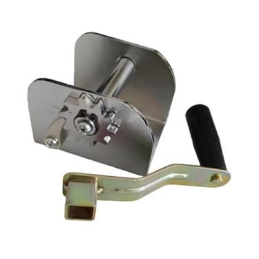 Imagem de YIJU Tensor de rede de vôlei com manivela, guincho para entrada de veículos, fácil de instalar, resistente e de substituição, dispositivo de tensionamento