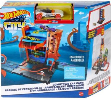 Imagem de Pista Hot Wheels City Estacionamento no Centro da Cidade HDR28 - Matte