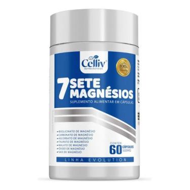 Imagem de 7 MAGNESIOS Treonato Completo 7x1 60 Caps - celliv