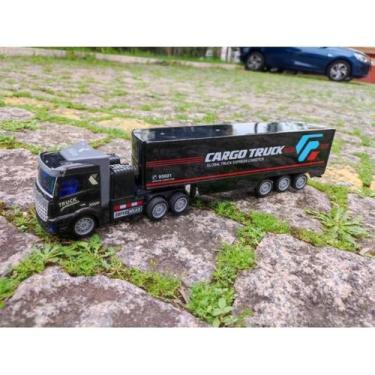 Imagem de Caminhão Carreta Baú com Controle Remoto Total - FUN GAME
