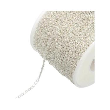 Imagem de Corrente De Extensão Em Aço Inoxidável Dourado 2/3/4mm 2 Metros Acessó