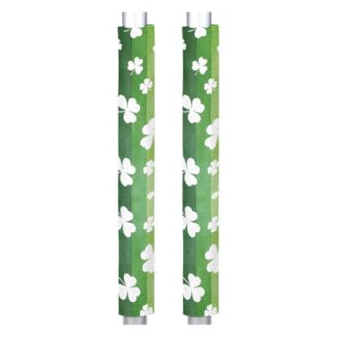 Imagem de Pardick Conjunto de 2 capas de maçanetas de porta de geladeira, Lucky Charms, capa de maçaneta de geladeira lavável, lava-louças, porta, primavera, decoração, capa, manopla protetora, mantenha seu