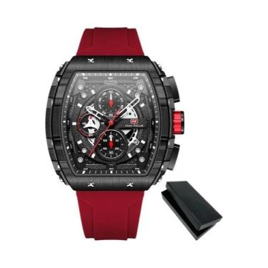 Imagem de Relógio De Luxo Masculino Esportivo Quartz MINI FOCUS Cronógrafo Moda 