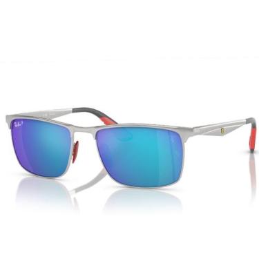Imagem de Óculos de sol Ray Ban RB3726MF007/A1 5718 Scuderia Ferrari, RETANGULAR