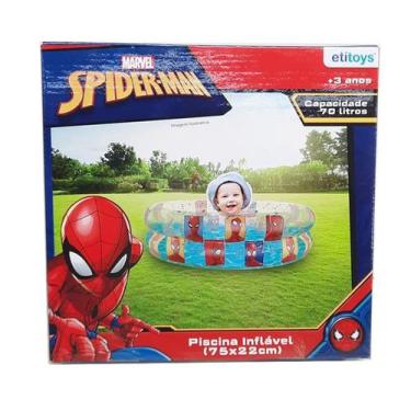 Imagem de Piscina Infantil Banheira Inflável 70 Litros Etitoys Minnie Mickey Fro